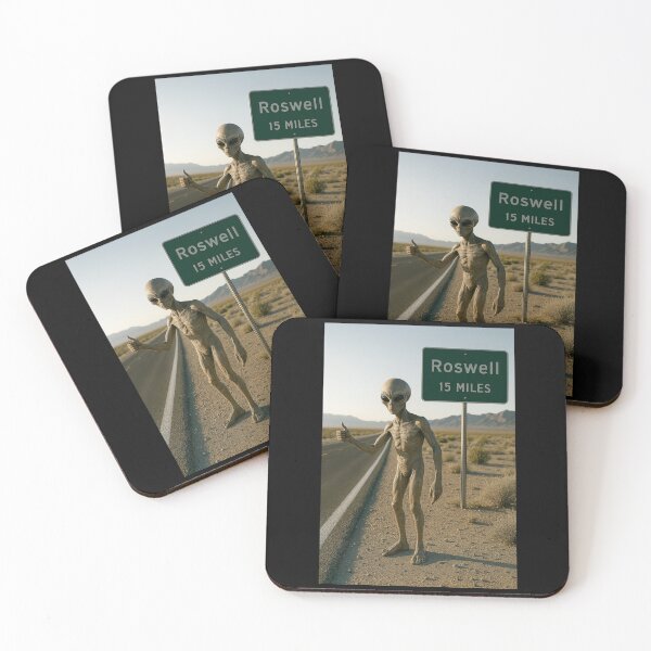 Item preview, Alien Hitchhiking to Roswell designed and sold by Halifaxartguy.