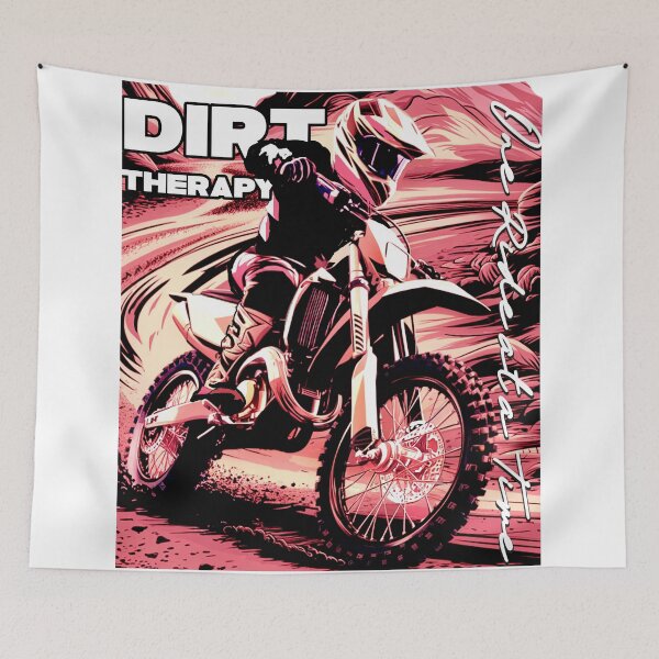 Item preview, Dirt therapy - One ride at a time designed and sold by Concept-Hub.