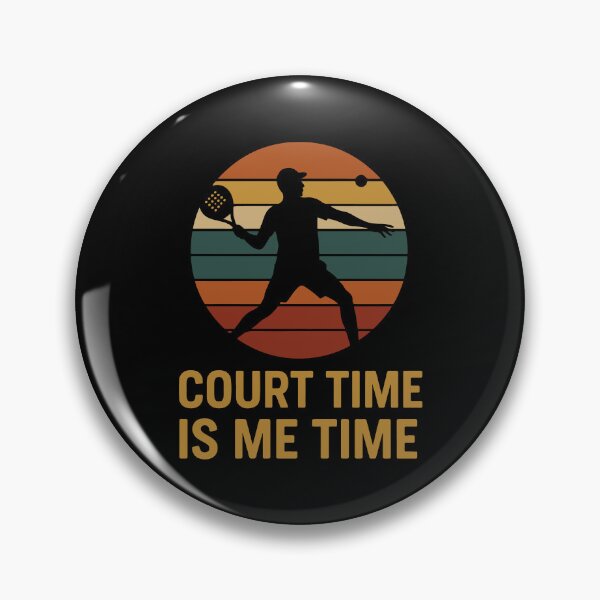 Artikelvorschau, Court Time Is Me Time Padel Tennis Spaß entworfen und verkauft von LuminOrb.