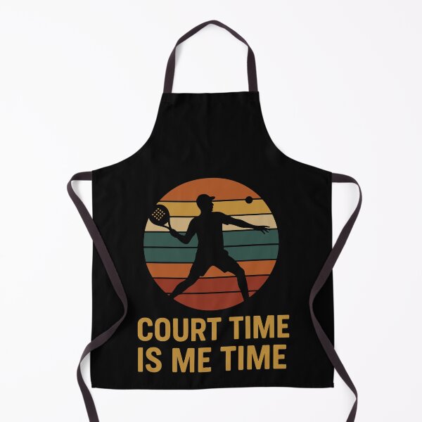 Item preview, Court Time Is Me Time Padel Tennis Fun designed and sold by LuminOrb.