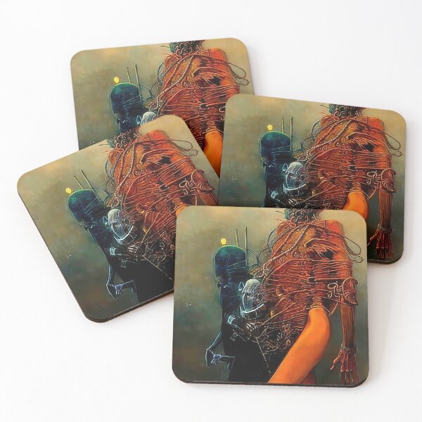 Item preview, Untitled Automatons By Zdzislaw Beksinski designed and sold by IUFUSYU.