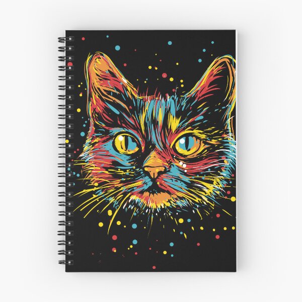 Item preview, Psychedelic cat designed and sold by kharma zero.
