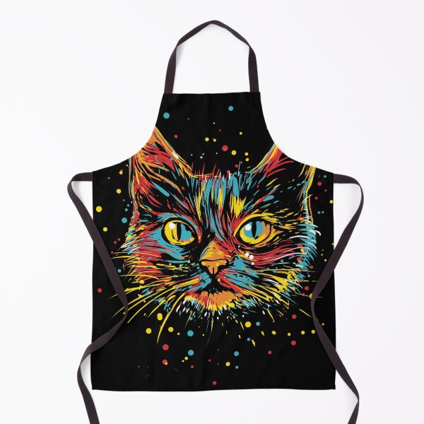 Item preview, Psychedelic cat designed and sold by kharma zero.
