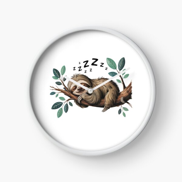 Item preview,  Cute Sloth Lazy Sleeping  designed and sold by SOUFIANE1991.