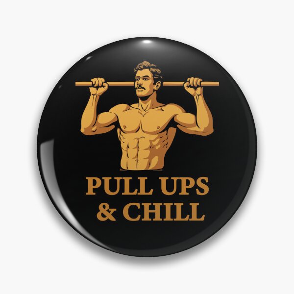 Item preview, Pull Ups & Chill Calisthenics Fitness Gym Training designed and sold by LuminOrb.