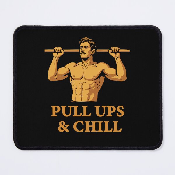 Item preview, Pull Ups & Chill Calisthenics Fitness Gym Training designed and sold by LuminOrb.