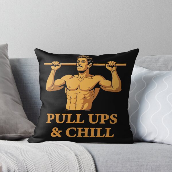 Item preview, Pull Ups & Chill Calisthenics Fitness Gym Training designed and sold by LuminOrb.