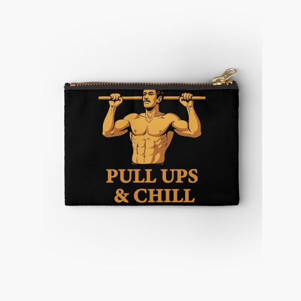 Item preview, Pull Ups & Chill Calisthenics Fitness Gym Training designed and sold by LuminOrb.
