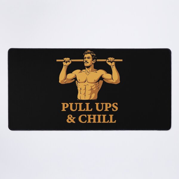 Item preview, Pull Ups & Chill Calisthenics Fitness Gym Training designed and sold by LuminOrb.