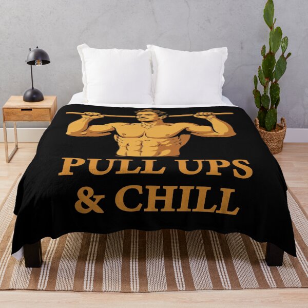Item preview, Pull Ups & Chill Calisthenics Fitness Gym Training designed and sold by LuminOrb.
