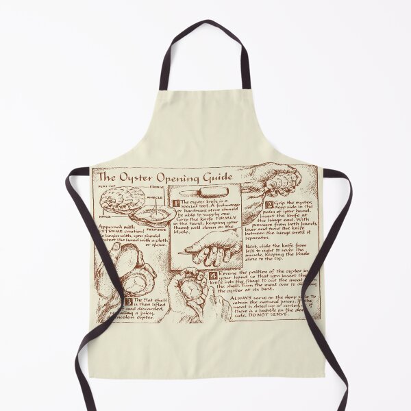 Item preview, Oyster Opening Guide designed and sold by wonder-webb.