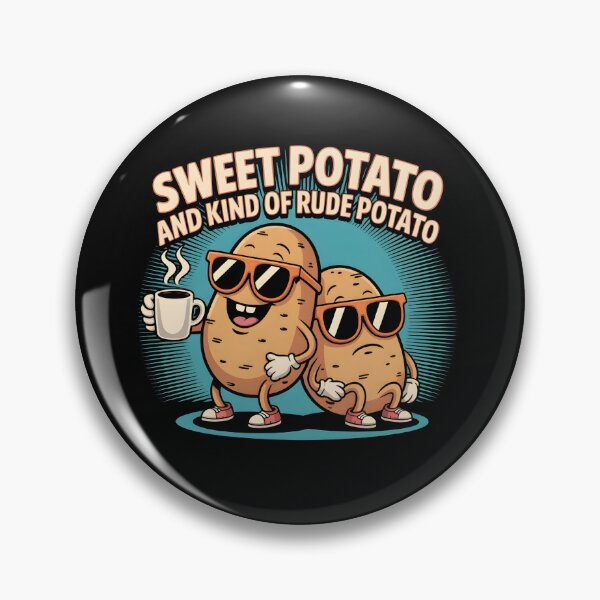 Item preview, Sweet Potato And Kind Of Rude Potato designed and sold by Naitsebas.