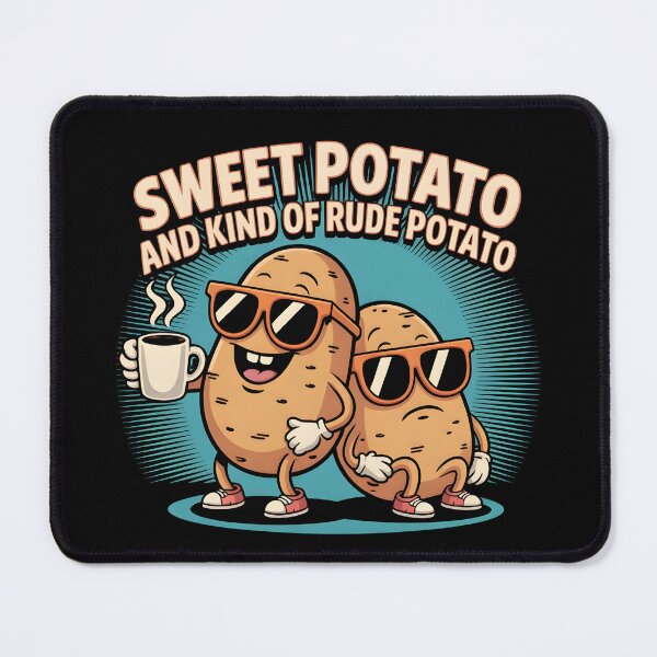 Item preview, Sweet Potato And Kind Of Rude Potato designed and sold by Naitsebas.