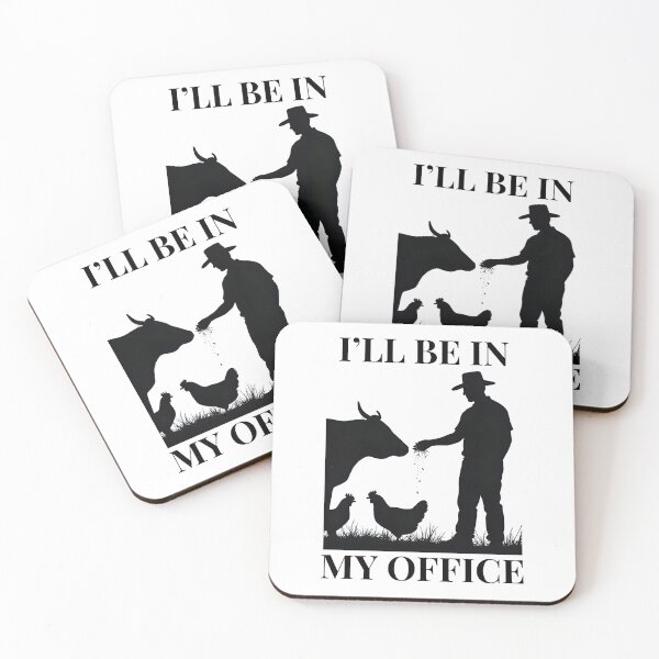 Item preview, Funny Farmer I'll Be in my Office Farming Life Humor designed and sold by MouDantArts.