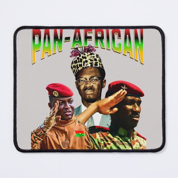 Item preview, Pan-African leaders - Ibrahim Traore, Patrice Lumumba and Thomas Sankara designed and sold by Youngkev-arts.