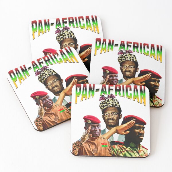 Item preview, Pan-African leaders - Ibrahim Traore, Patrice Lumumba and Thomas Sankara designed and sold by Youngkev-arts.