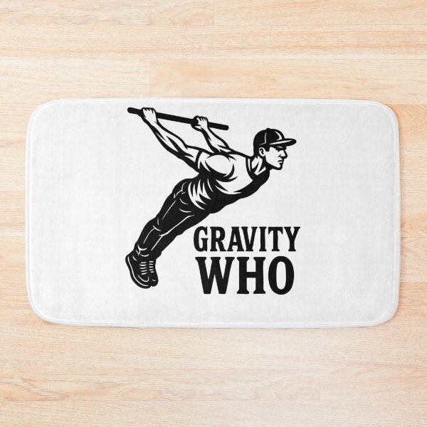 Item preview, Gravity Who Calisthenics Fitness Gym Training designed and sold by LuminOrb.