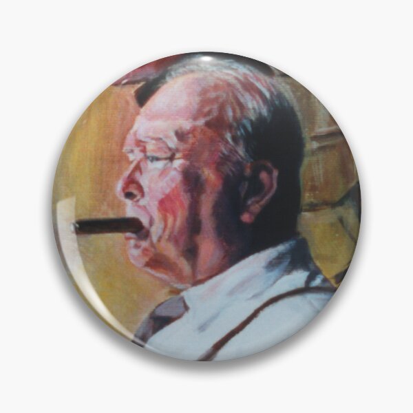 Item preview, Churchill watching a British artillery barrage designed and sold by wonder-webb.