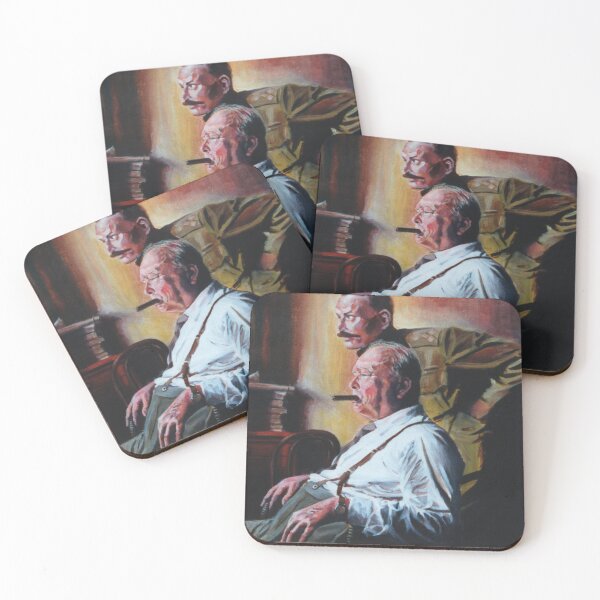 Item preview, Churchill watching a British artillery barrage designed and sold by wonder-webb.