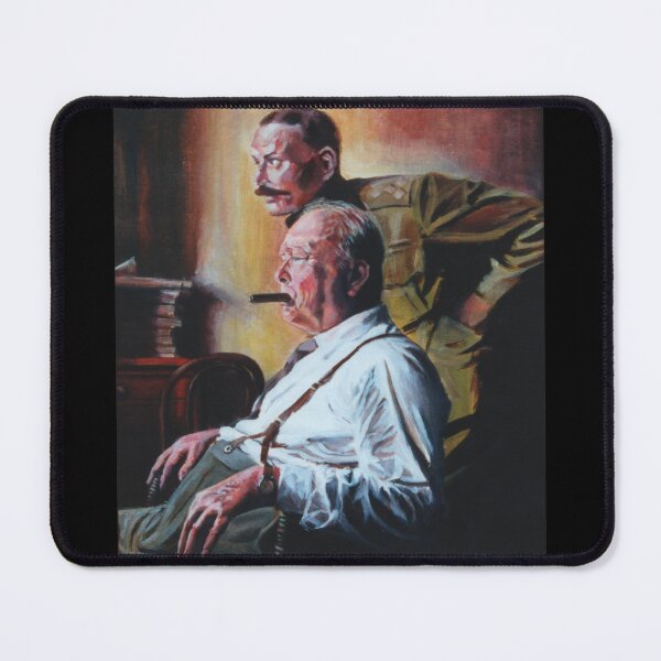 Item preview, Churchill watching a British artillery barrage designed and sold by wonder-webb.