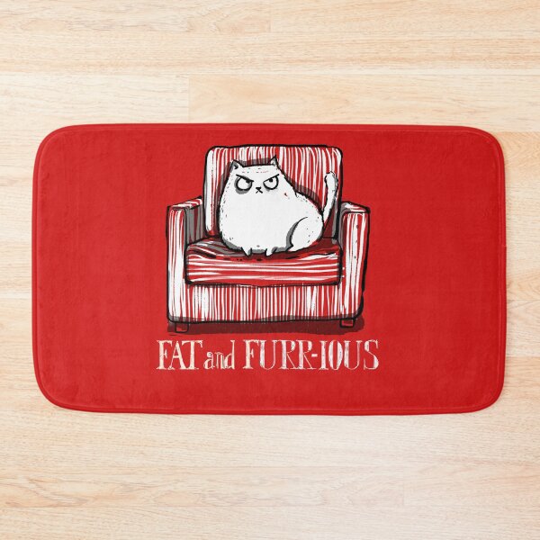 Item preview, Fat and furr-ious designed and sold by kharma zero.