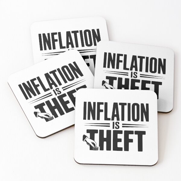 Item preview, Inflation is Theft designed and sold by Frank Ring.