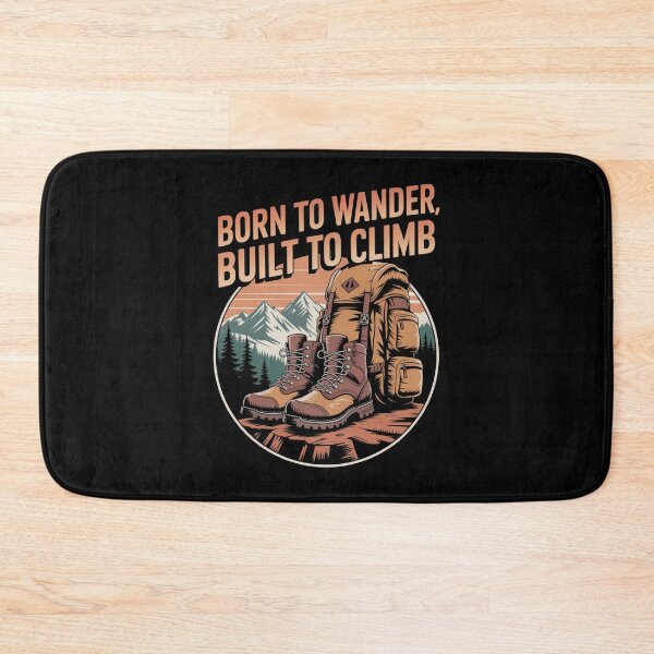 Item preview, hiking lover - solo hiker - nature lover - outdoor adventure - alone in nature - peaceful hiking life - anti social hiker - hiking aesthetic - mountain solitude - Free nature for all designed and sold by JansenGS.