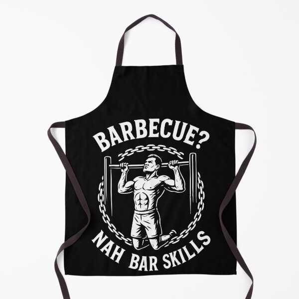 Aperçu de l'œuvre Calisthenics Fitness Barbecue Nah Bar Compétences créée et vendue par LuminOrb.
