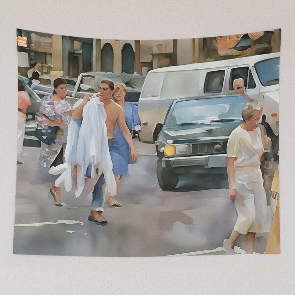 Item preview, Public Parade designed and sold by RCWatercolours.