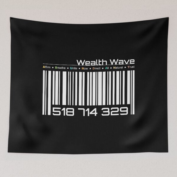 Item preview, Grabovoi Code • Wealth Wave • Abundance & Prosperity Affirmation designed and sold by FLOW Designs Shop.