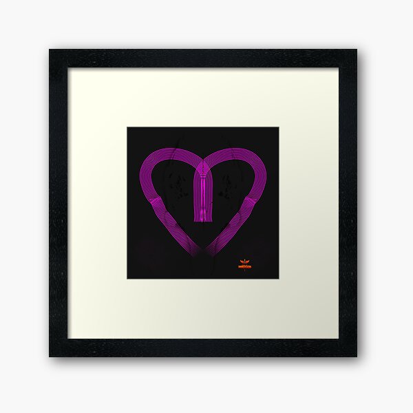 The Heart-Signal (Pink Insignia) Caste I — The Dream-Keepers Framed Art Print