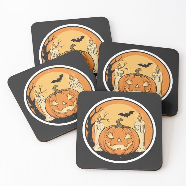 Item preview, Vintage Halloween Jack-o’-Lantern Sticker 4 designed and sold by The Digital Compass.