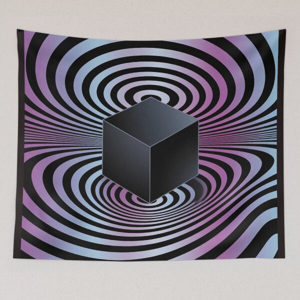 Item preview, A  black cube. designed and sold by Lilashakti ⭐️ ⭐️ ⭐️ ⭐️ ⭐️.