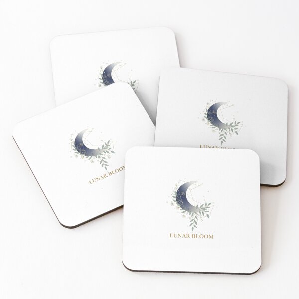 Item preview, Lunar Bloom – Mystical moon phases, botanical, celestial, witchy aesthetic design designed and sold by DarkNight9.