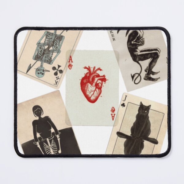 Item preview, Macabre Playing Cards Collage designed and sold by RamonALangston.
