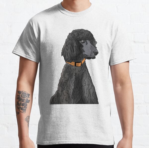 Misza the Black Standard Poodle Classic T-Shirt
