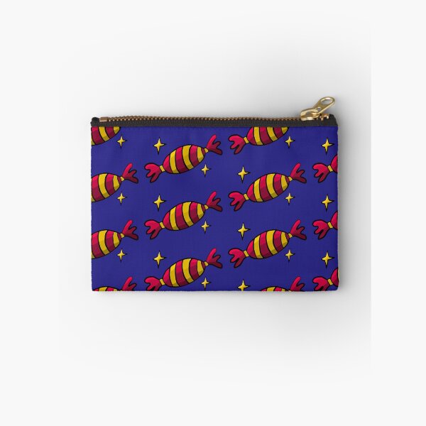 Item preview, Sparkly Red and Yellow Striped Wrapped Candy Doodle designed and sold by tsbbstudio.