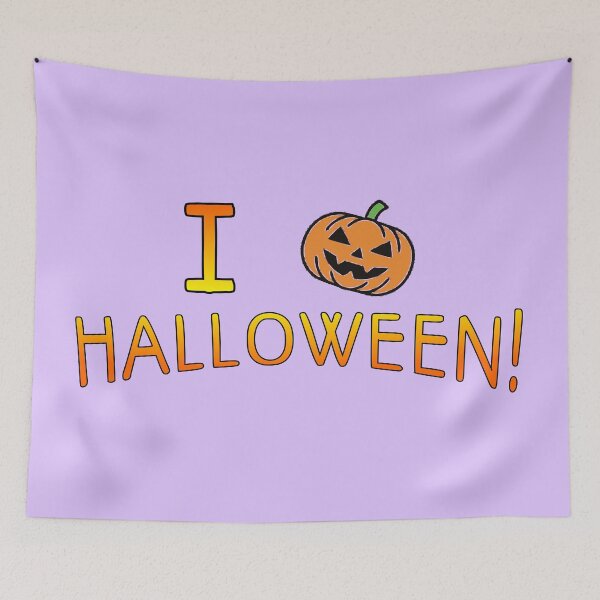 Item preview, I love [jack o' lantern] Halloween designed and sold by panter.