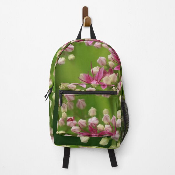 Item preview, Pink flowers on green background designed and sold by olena2552.