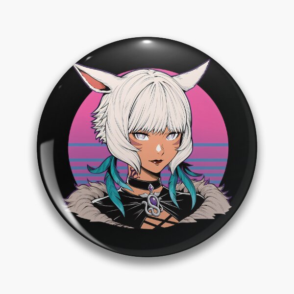 Item preview, Final Fantasy XIV - Synthwave Y'shtola designed and sold by nyanjutsu.