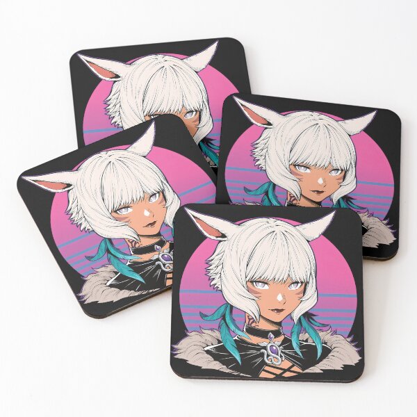 Item preview, Final Fantasy XIV - Synthwave Y'shtola designed and sold by nyanjutsu.
