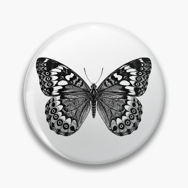 Item preview, Butterfly Vintage 1 Engraving Illustration designed and sold by SClassWeirdos.