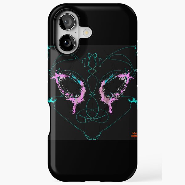The Cry-Eye (Cyan Insignia Caste III — The Signal-Seers iPhone Tough Case