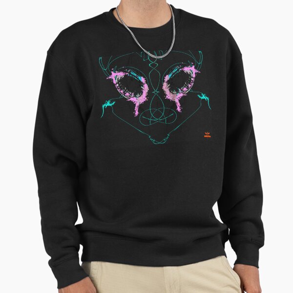 Sweatshirts and hoodies by iServalan featuring symbolic designs from The Book of Immersion series — cyberpunk motifs and narrative art.