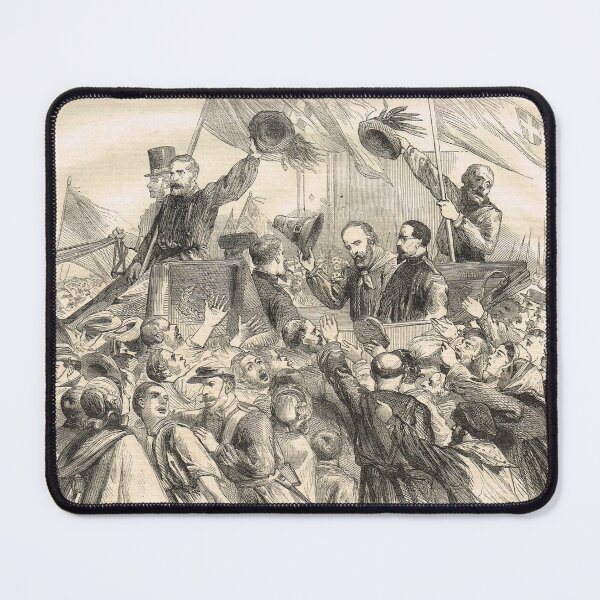 Item preview, Garibaldi's entry into Naples, 7 September 1860. designed and sold by artfromthepast.