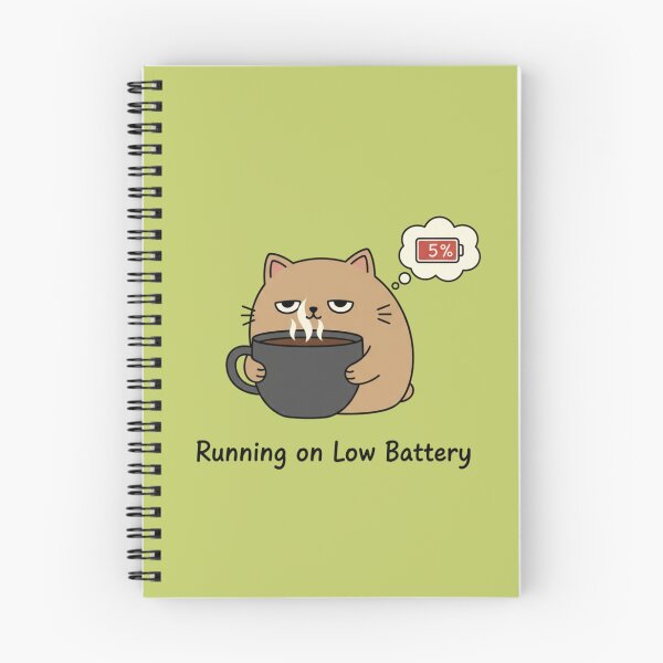 Item preview, Running on Low Battery designed and sold by MedIA-store.