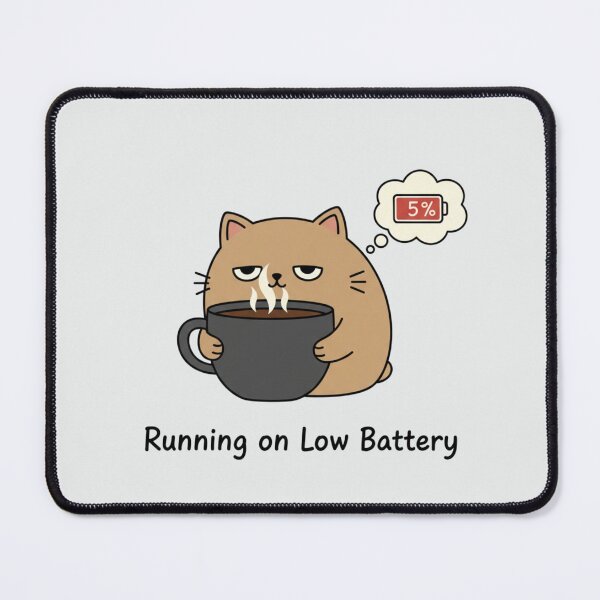 Item preview, Running on Low Battery designed and sold by MedIA-store.