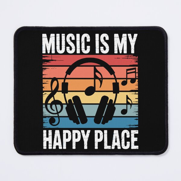 Item preview, Music is My Happy Place designed and sold by jkrphoto.