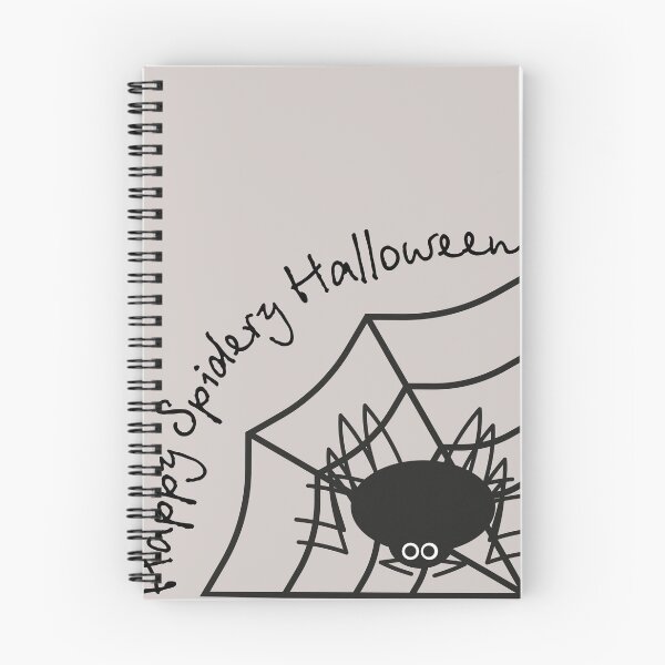 Item preview, Happy Spidery Halloween! Spider on a web. Series designed and sold by ZorianArt.