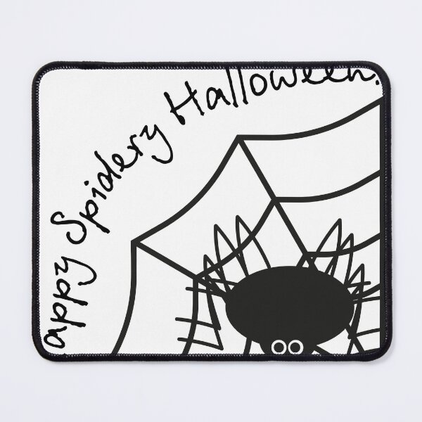Item preview, Happy Spidery Halloween! Spider on a web. Series designed and sold by ZorianArt.